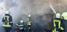 "Sədərək" ticarət mərkəzində yanğında 13 nəfər tüstüdən zəhərlənib
