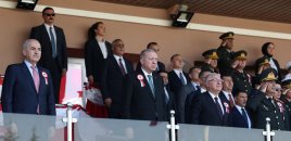 Zakir Həsənov Türkiyədə hərbi məktəblərin buraxılış mərasimində - Fotolar