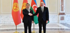 İlham Əliyev Japarovu təbrik etdi