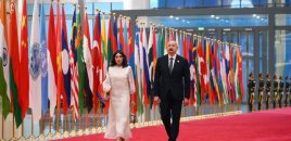 Mehriban Əliyeva Çin səfərindən paylaşım etdi – FOTOLAR