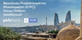 Yelo Bank ICPC Dünya Finalının bank tərəfdaşıdır