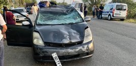 Lənkəranda avtomobil velosipedçini vuraraq öldürüb - FOTOLAR