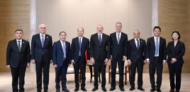 lham Əliyev “China National Chemical Engineering” şirkətinin sədri ilə görüşdü - FOTOLAR