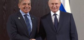 Putin Şahbaz Şəriflə görüşdü