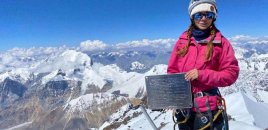 Rusiyalı alpinist faciəvi şəkildə həyatını itirib - FOTO