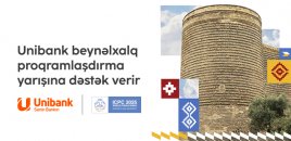 Unibank beynəlxalq proqramlaşdırma yarışına dəstək verir