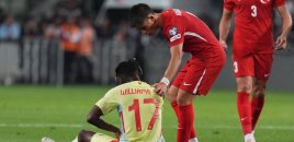 Türkiyə ilə oyunda zədələnən futbolçunun vəziyyəti açıqlandı
