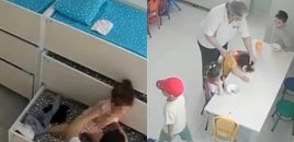 Bakıda məşhur uşaq bağçasından ŞOK GÖRÜNTÜLƏR yayıldı