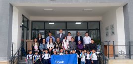 Bank Respublika Ağdamın Xıdırlı və Kəngərli kənd məktəblərində birinciləri sevindirib - FOTOLAR