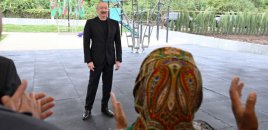 İlham Əliyev: Uzun illər köçkün həyatı yaşamış insanlar ən gözəl şəraitə layiqdirlər
