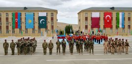 Xüsusi təyinatlıların iştirak etdiyi çoxmillətli təlim başa çatdı - VİDEO