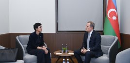 Ceyhun Bayramovun AK-nın genişlənmə üzrə komissarı Marta Kos ilə görüşüb - FOTO 