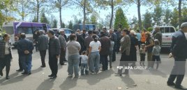Kəlbəcər şəhərinə növbəti köç karvanı yola salınıb - FOTO