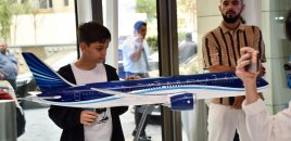 AZAL virtual təyyarə stendi təqdim etdi - FOTOLAR