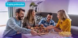 Azercell istifadəçilərinə 3 aylıq pulsuz “Wolt+” abunəliyi təqdim edir!
