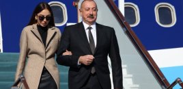 İlham Əliyev və Mehriban Əliyeva Nyu-Yorka getdi
