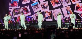 Əfsanəvi "Backstreet boys" Astanada anşlaqla qarşılandı - FOTOLAR