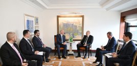 İlham Əliyevin Nyu-Yorkda Bolqarıstanın Baş naziri ilə görüşü olub - FOTOLAR