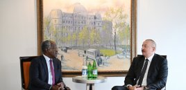 İlham Əliyev "Global Infrastructure Partners" şirkətinin təsisçisi ilə görüşüb