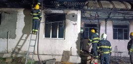 Tovuzda 4 otaqlı ev yandı