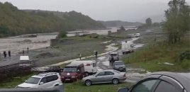 Gürcüstanda soydaşlarımızın sıx yaşadığı kəndləri sel basıb