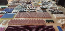 Türkiyədən ərzaq gətirən yük maşınında külli miqdarda dərman aşkarlandı - FOTOLAR