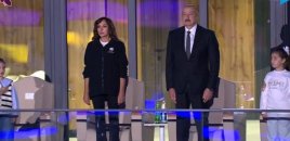 İlham Əliyev və Mehriban Əliyeva III MDB Oyunlarının rəsmi açılış mərasimində - CANLI