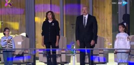 İlham Əliyev və Mehriban Əliyeva III MDB Oyunlarının rəsmi açılış mərasimində - CANLI