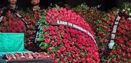 Prezident və Birinci vitse-prezident Cabir İmanovun vida mərasiminə əklil göndərib
