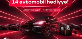 Bakcell 14 prestijli avtomobil və hədiyyələrlə bol lotereyaya başladı