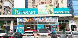 "Aytamart" supermarket Sumqayıtda 1 yaşını qeyd edir