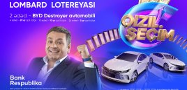 “Bank Respublika” “Qızıl Seçim” lotereyasına start verdi