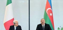 İlham Əliyevin sosial media hesablarında İtaliya Prezidenti ilə görüşünə dair paylaşım edilib