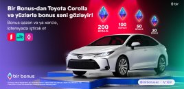 Bir Bonus Toyota Corolla və yüzlərlə bonus qazandırır