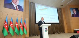 Binəqədidə “Konstitusiya və Suverenlik İli: Təhsil və Gələcək Nəsillər” adlı təhsil konfransı keçirildi - FOTOLAR
