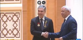 DİN-in həbs etdiyi QHT sədri ilə bağlı yeni fakt – Türkmənistan prezidentinə də saxta medal verib 