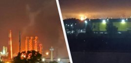 Ukrayna Rusiyanın ən böyük neft emalı zavodlarından birini vurdu