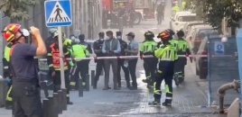 Madriddə bina uçub, 3 nəfər yaralanıb