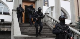 Polis Xankəndidə əməliyyat keçirib, saxlanılanlar var