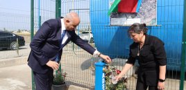 Güloğlular kəndində 3178 nəfər içməli su ilə təmin olunub
