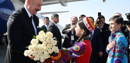 Prezident Tacikistanda səfərdədir