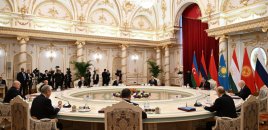 İlham Əliyev Düşənbədə MDB Dövlət Başçıları Şurasının məhdud tərkibdə iclasında çıxış edib