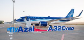 AZAL donanmasını yeniləməyə davam edir: ikinci yeni “Airbus A320neo” Bakıya gəldi
