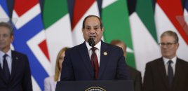 Əl-Sisi: Qəzza üzrə razılaşma Fələstin dövlətinin yaradılmasına yol açır