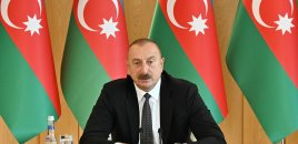 İlham Əliyev "Rebuild Karabakh-2025" sərgisinin iştirakçılarına müraciət ünvanladı
