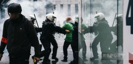 Brüsseldə nəqliyyat işçilərinin tətili iğtişaşlara çevrilib
