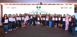 “Parla” təqaüd və inkişaf proqramından 27 qız məzun oldu