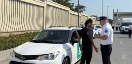 AYNA-nın qabağında uzun növbə yarandı - Taksi limitinə görə