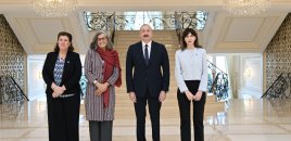İlham Əliyev BMT-nin Məskunlaşma Proqramının icraçı direktorunu qəbul edib