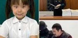 Qazaxıstanda 7 yaşlı qızı öldürən pedofilə hökm oxundu
